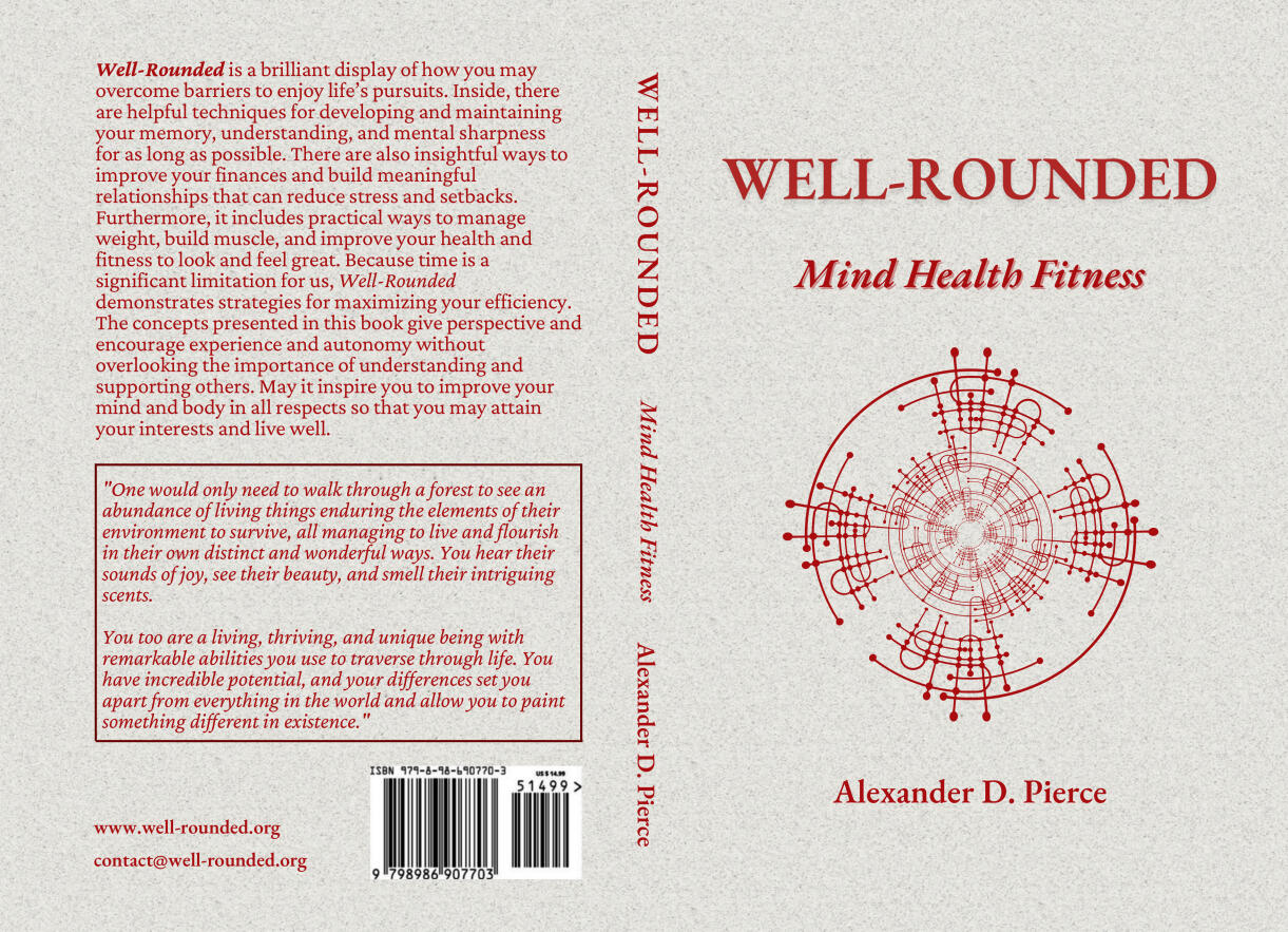 Picture of the book Well-Rounded Mind Health Fitness Well-Rounded Mind Health Fitness